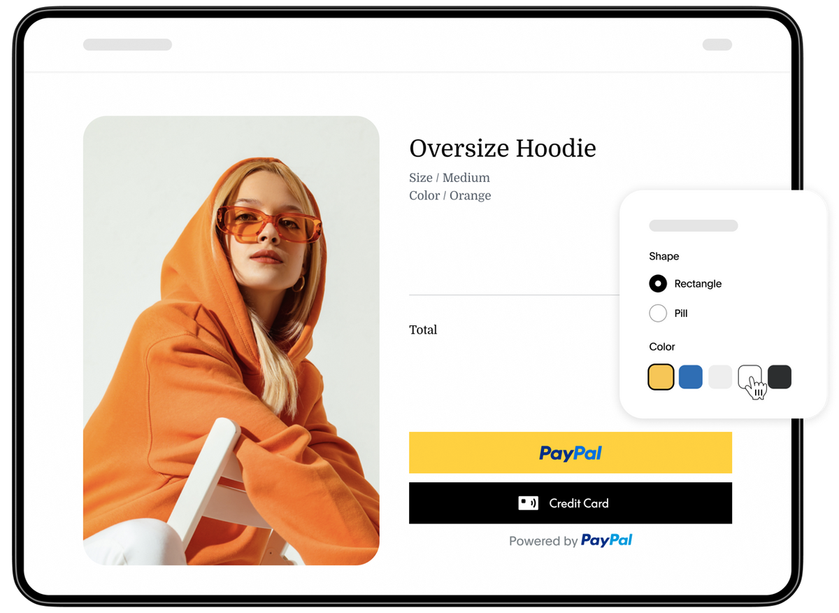 Offer Paypal Pay in your checkout